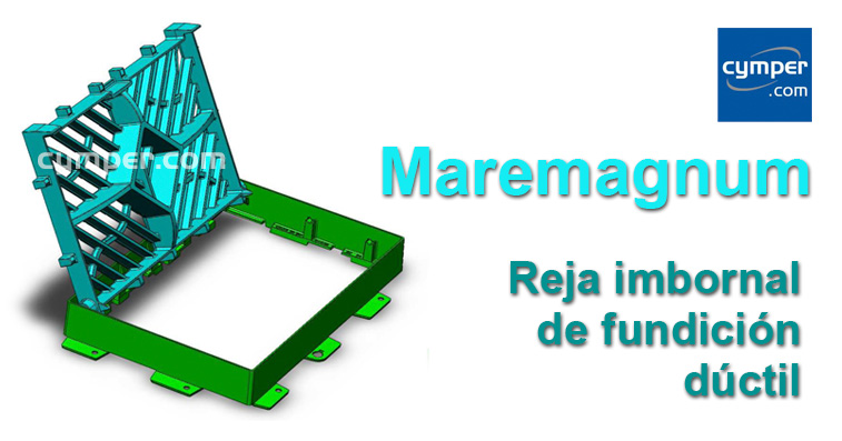 Reja imbornal Maremagnum 750x500 Fundición Dúctil D400 - Portada