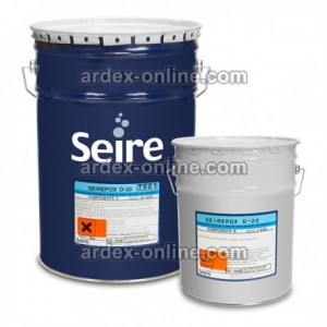 Seirepox D-20 Conjunto 25 kg Revestimiento coloreado de dos componentes formulado con resinas epoxídicas en disolvente.