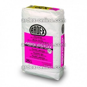 ARDEX X7G FLEX - Adhesivo flexible para materiales poco porosos