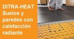 Calefacción en suelo y pared con DITRA-HEAT