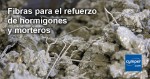 Fibras para el refuerzo de hormigones y morteros