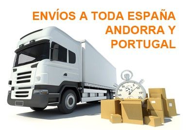 Transporte a toda España, Andorra y Portugal