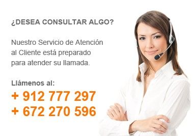 Nuestro servicio de atención al cliente está preparado para atender su llamada