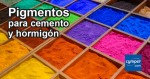 Pigmentos para cemento y hormigón