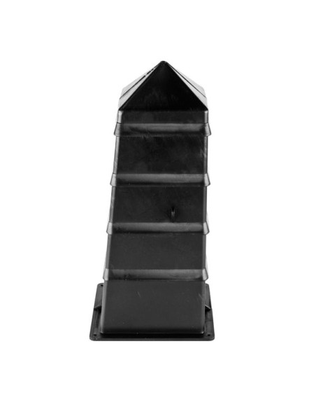 Casquillo guardacuerpo plástico restangular Casquillo guardacuerpo plástico restangular