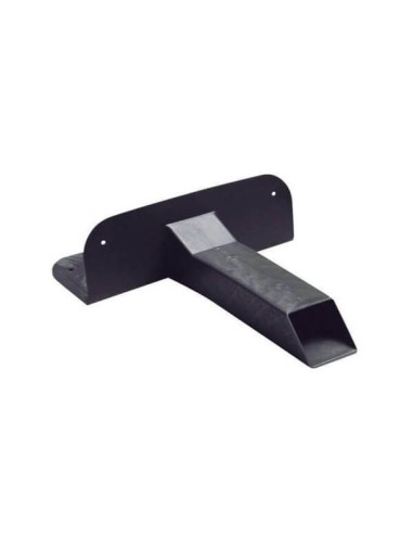 Desagüe horizontal cuadrado en TPE para lámina EPDM, butilo y asfalto