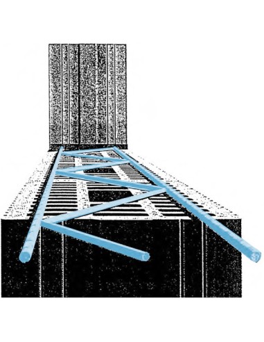 Armadura Murfor galvanizada 4 mm paquete 25x3.05 m